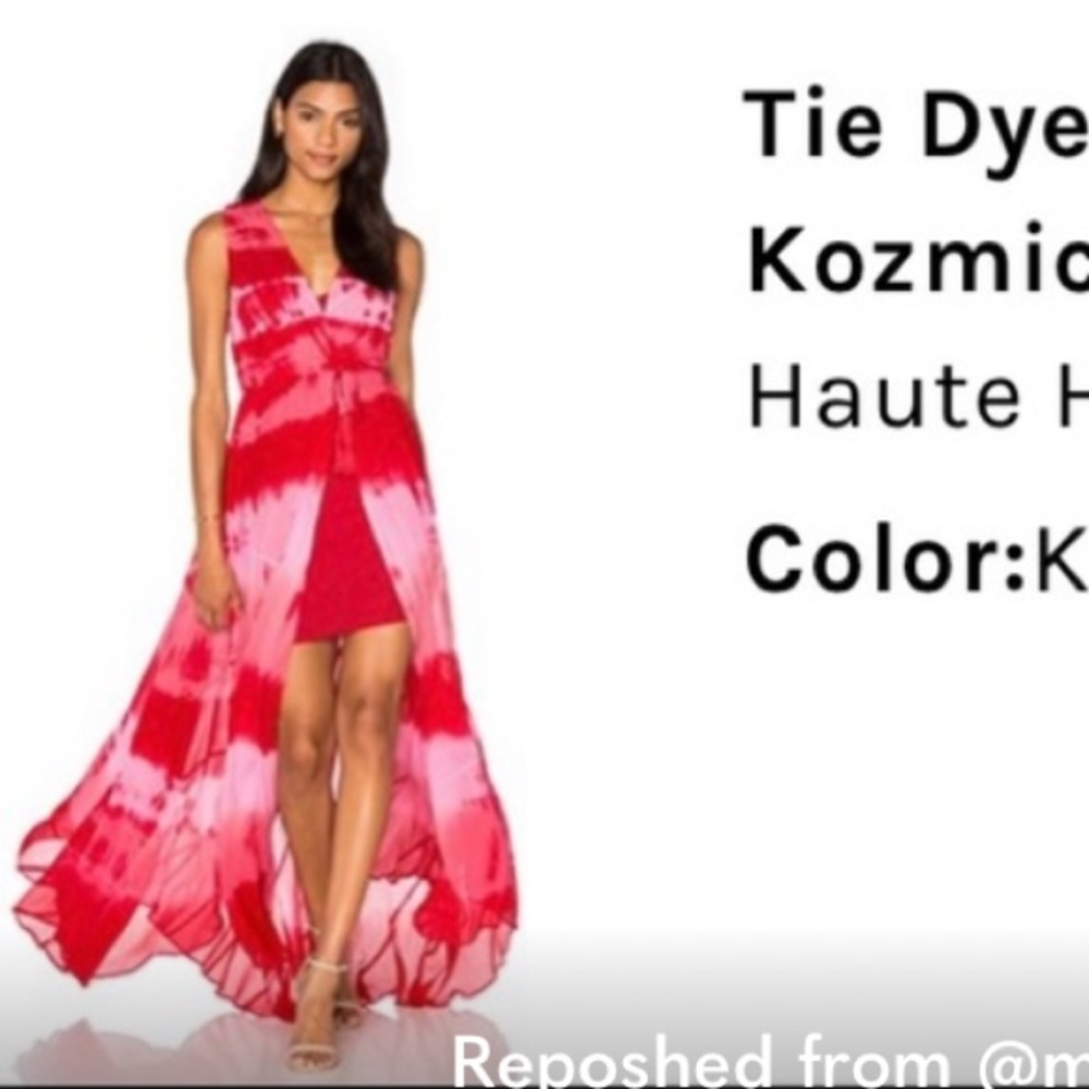Haute Hippie Maxi Dress, L